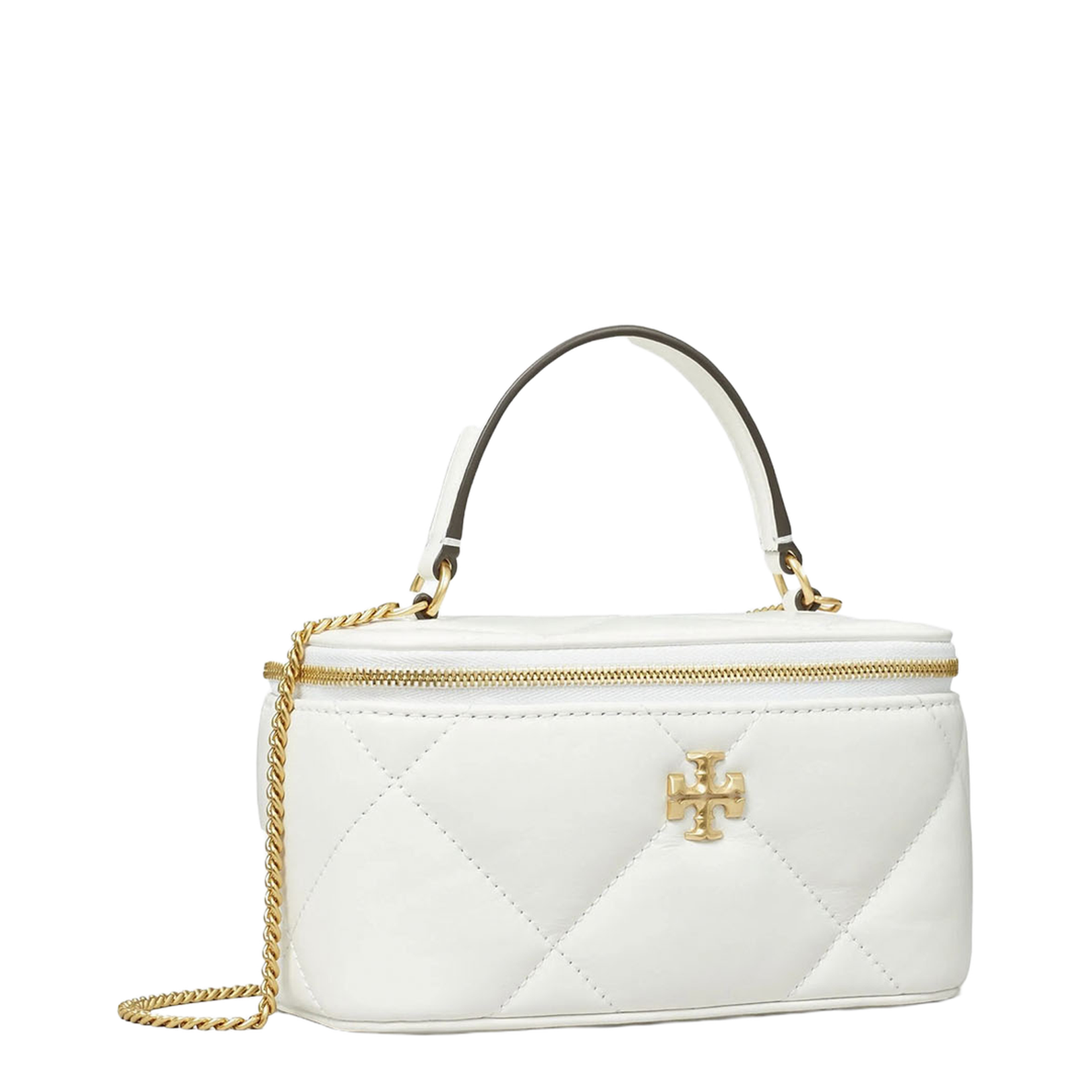 Kira Diamond Quilted Vanity Case