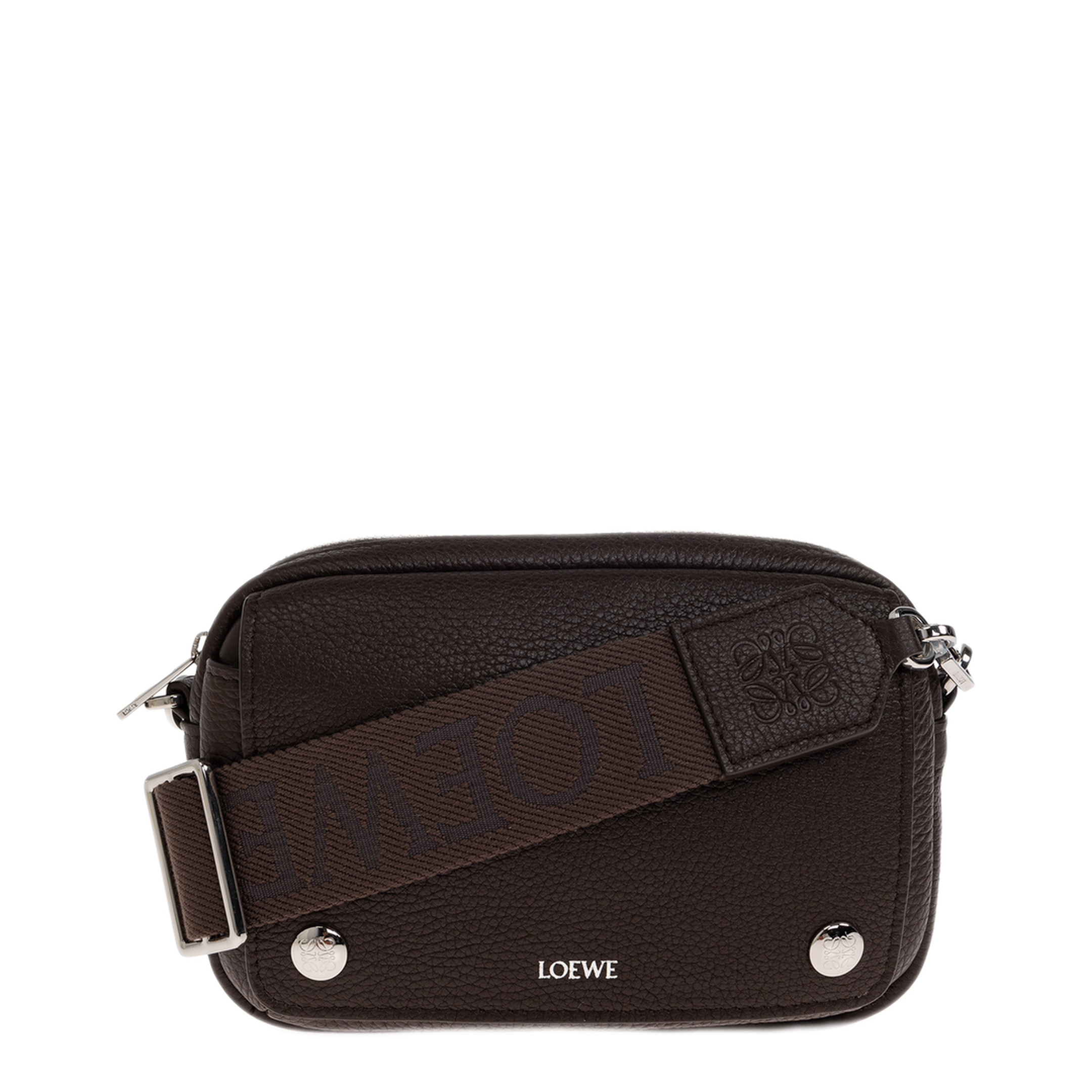 MAYFEYR - Loewe - Pebble Small Shoulder Bag - BANBPCBX050CHOCOLATE