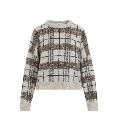 MAYFEYR - Brunello Cucinelli - Check Sweater - MPN570310CCC60