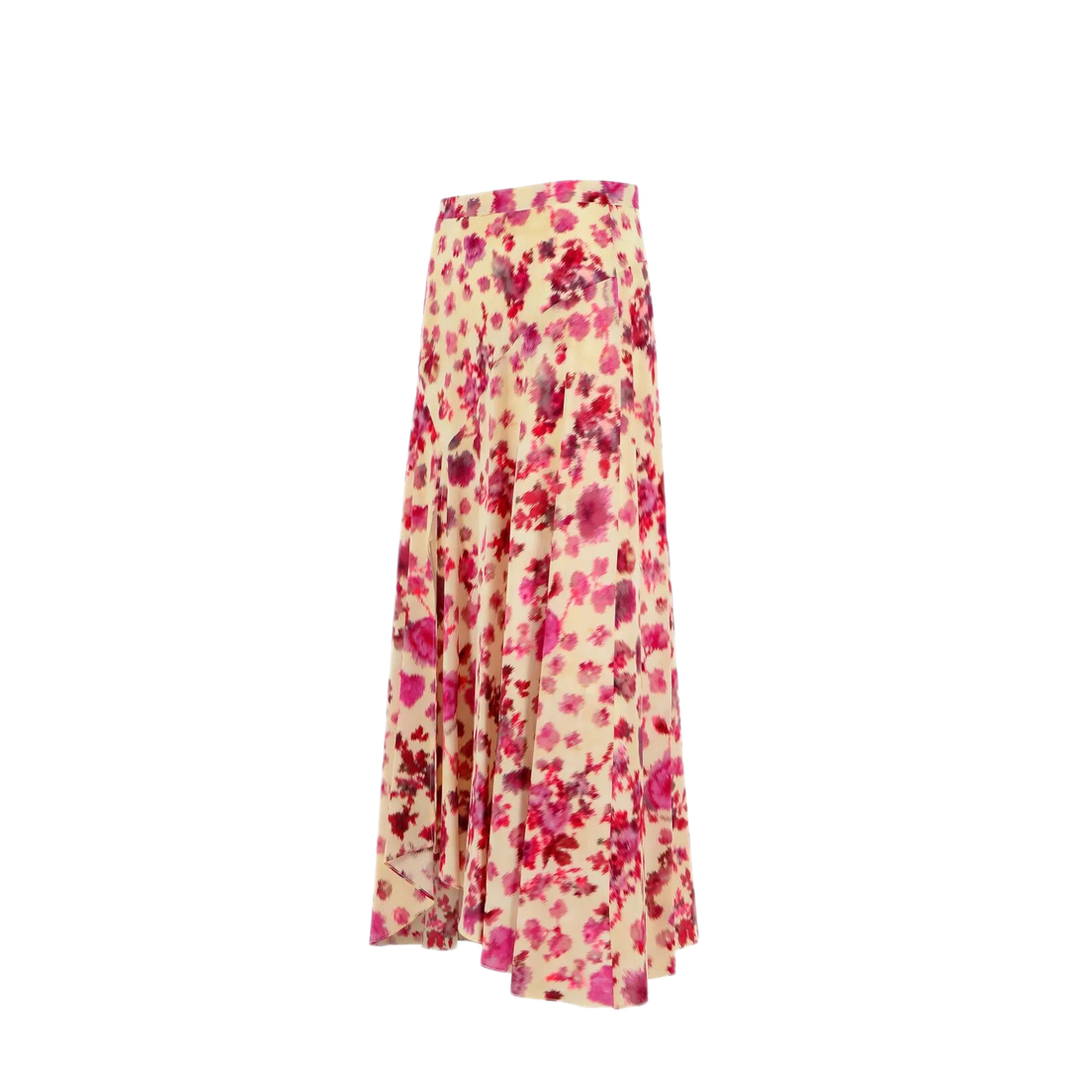 MAYFEYR - Isabel Marant - Sakura Long Printed Stretch Silk Skirt - JU0012FBD1J11I40PK