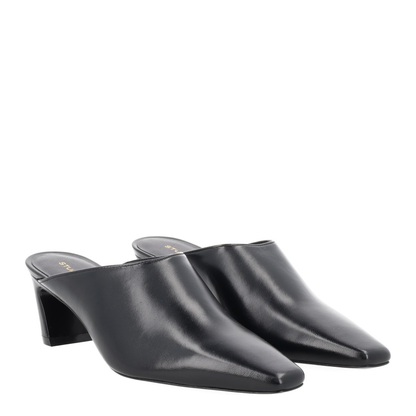 MAYFEYR - Stuart Weitzman - Stassi Mule Heel - SN061BLK