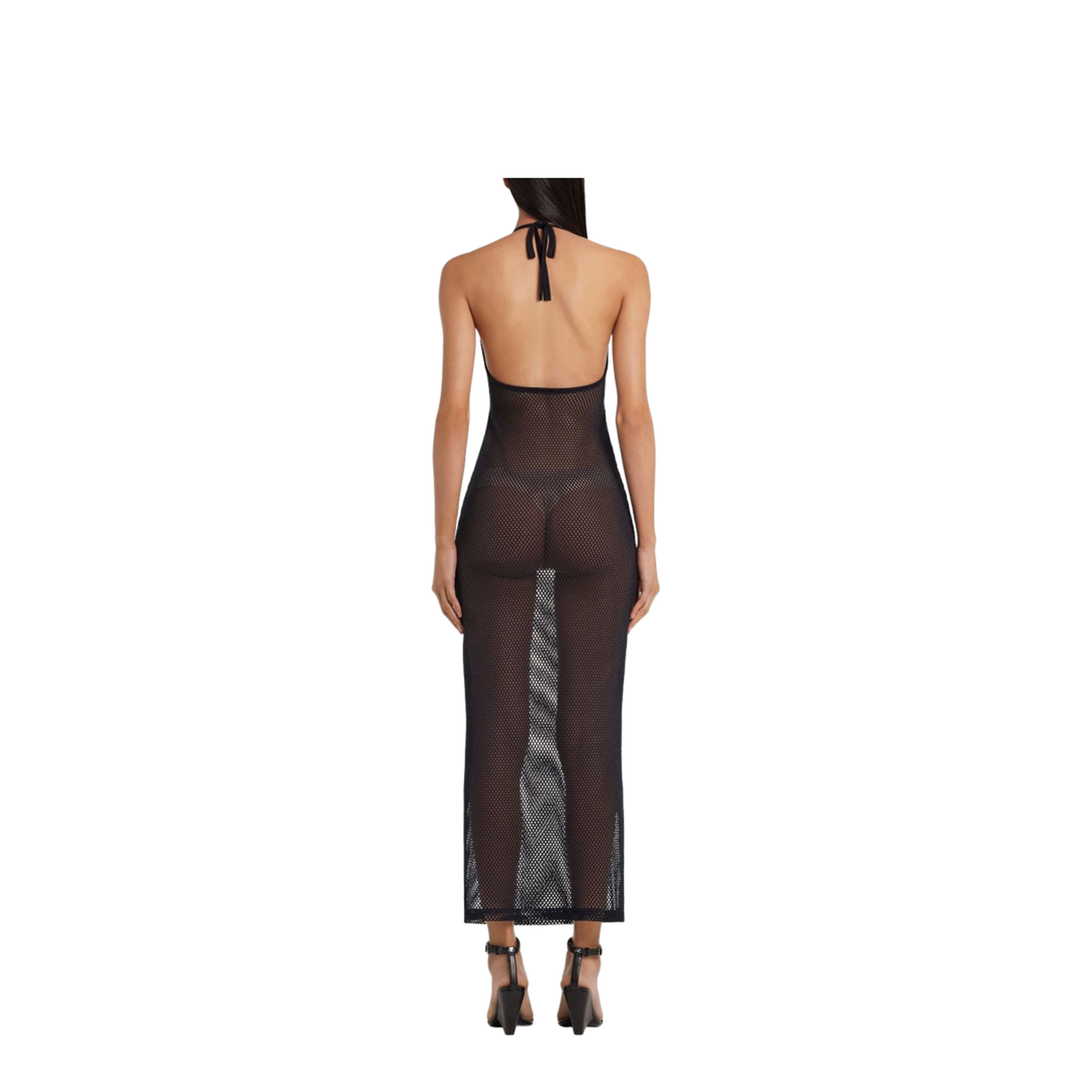 Holistic Mesh Long Dress