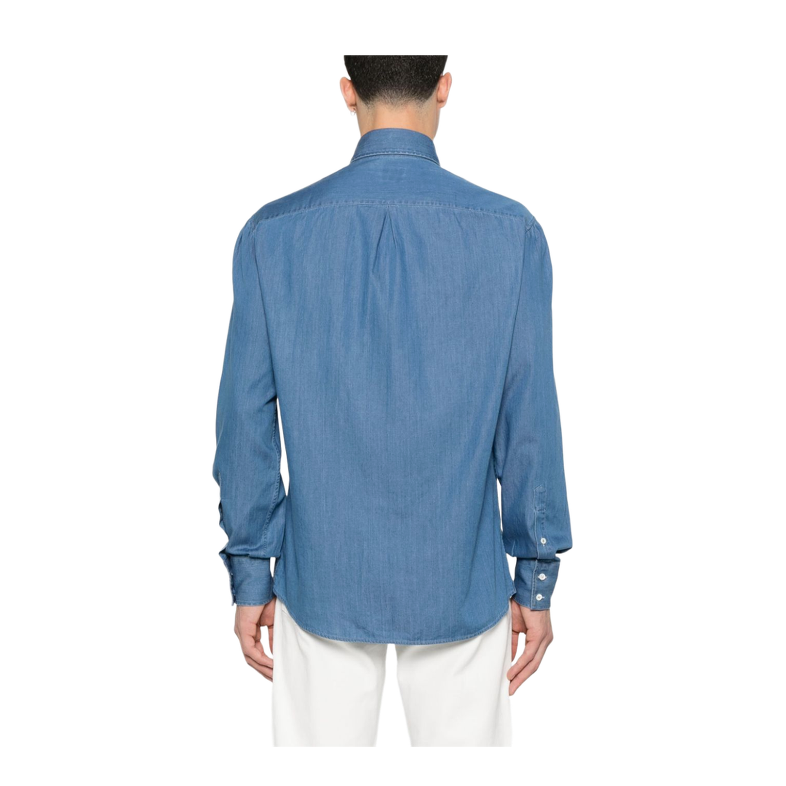 Indigo Blue Denim Shirt