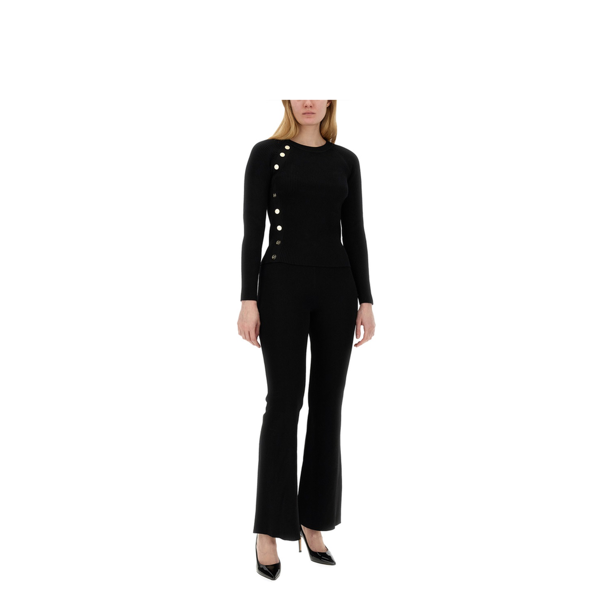 MAYFEYR - MICHAEL BY MICHAEL KORS - Flare Leggings - MS430MS33D001BLACK