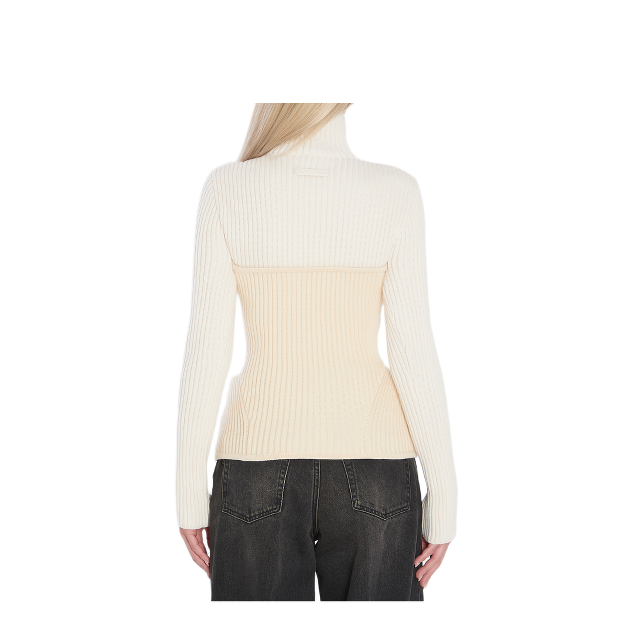 MAYFEYR - Jean Paul Gaultier - Ribbed Knit Pullover - WPO005K0010103