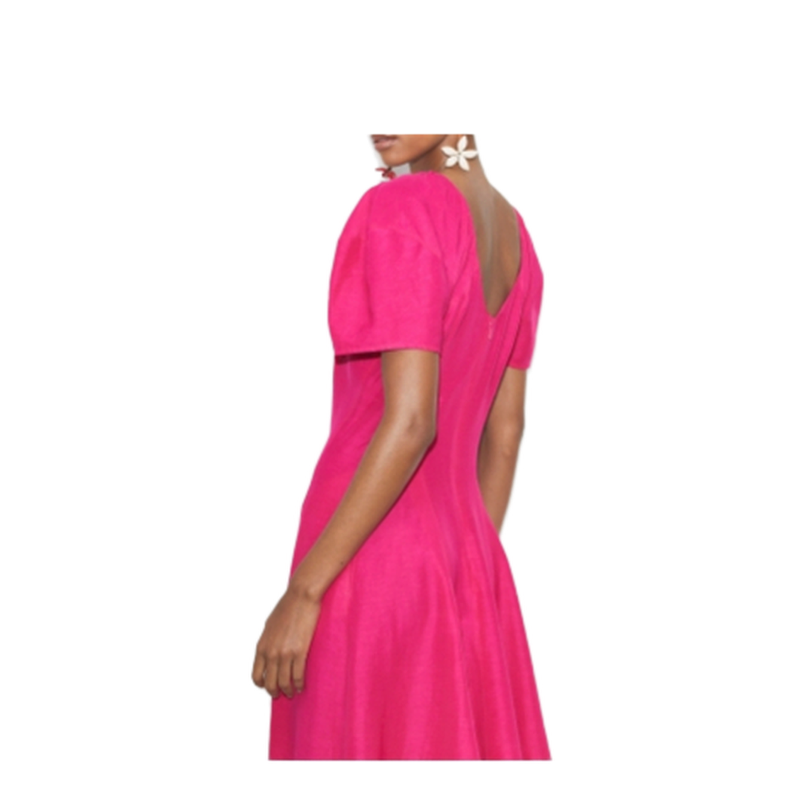 Linen And Viscose Dress