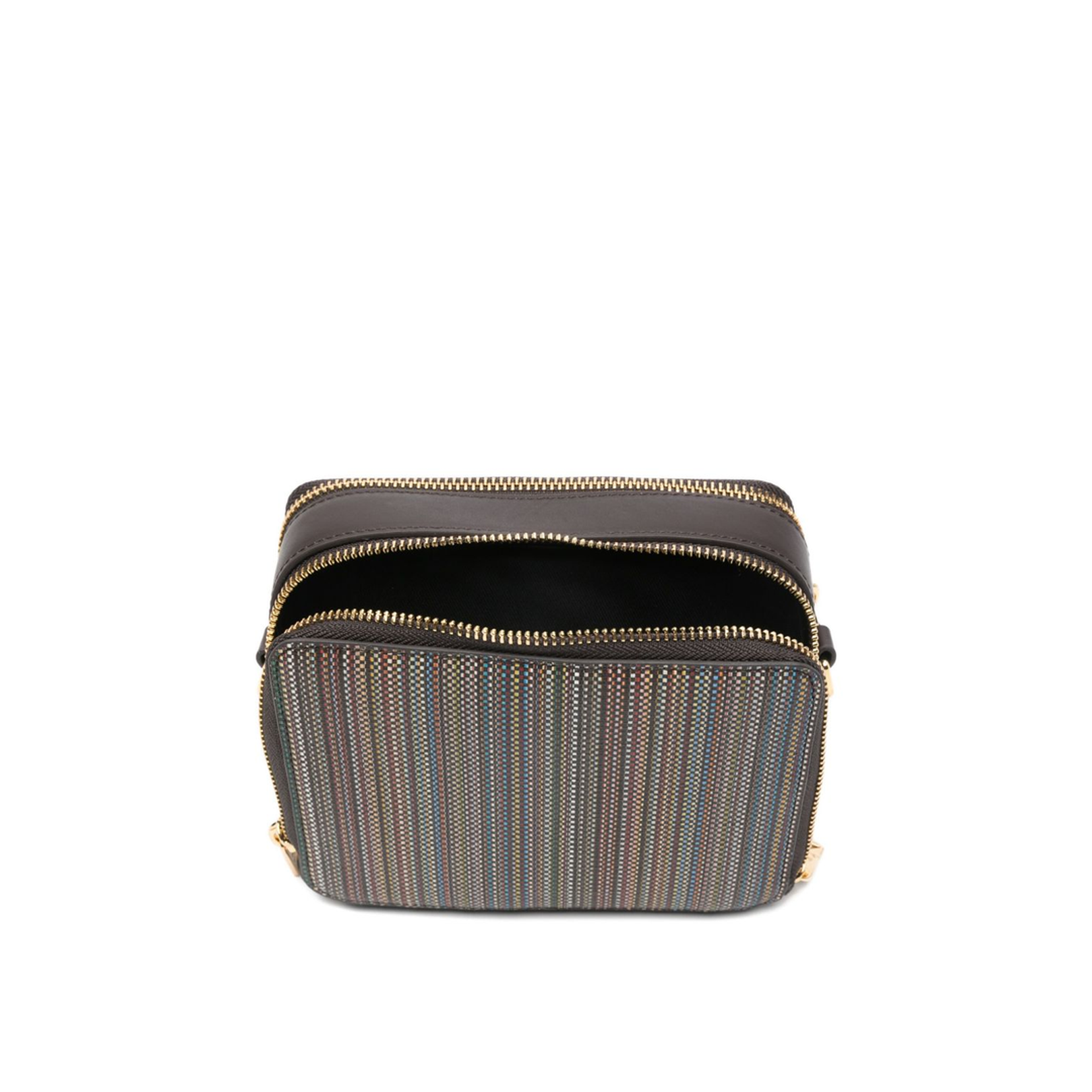 Multicolored Striped Pattern Bag