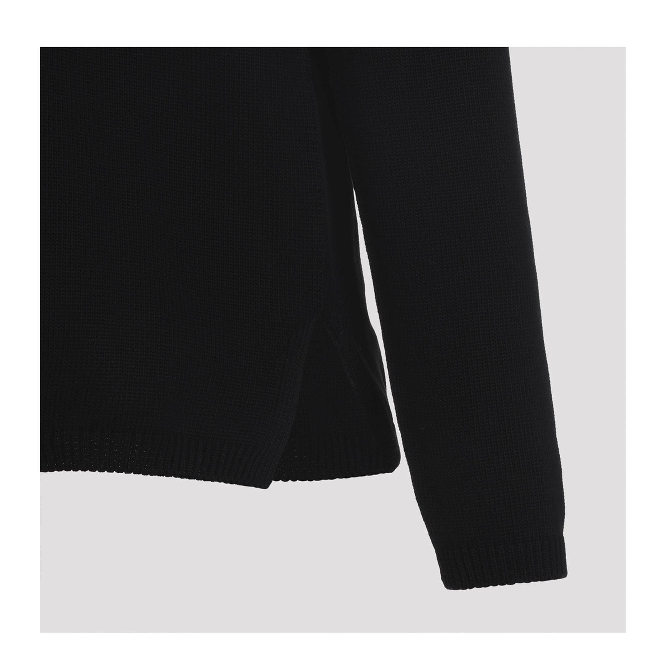 MAYFEYR - Rick Owens - Oversized Extreme V-Neck Pullover - RU01F2610KBC