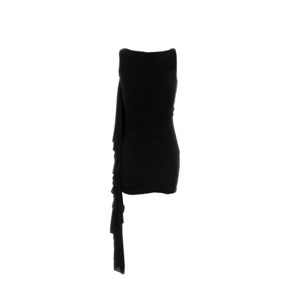 MAYFEYR - Alexander Wang - Asymmetric Ruched Mini Dress - 1CC3266047001