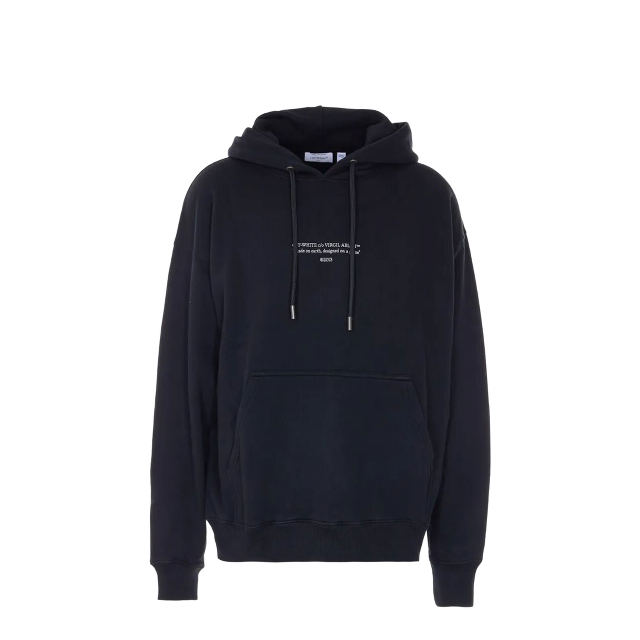 MAYFEYR - Off-White - Statement Skate Cotton Hoodie - OMBB085S26FLE009