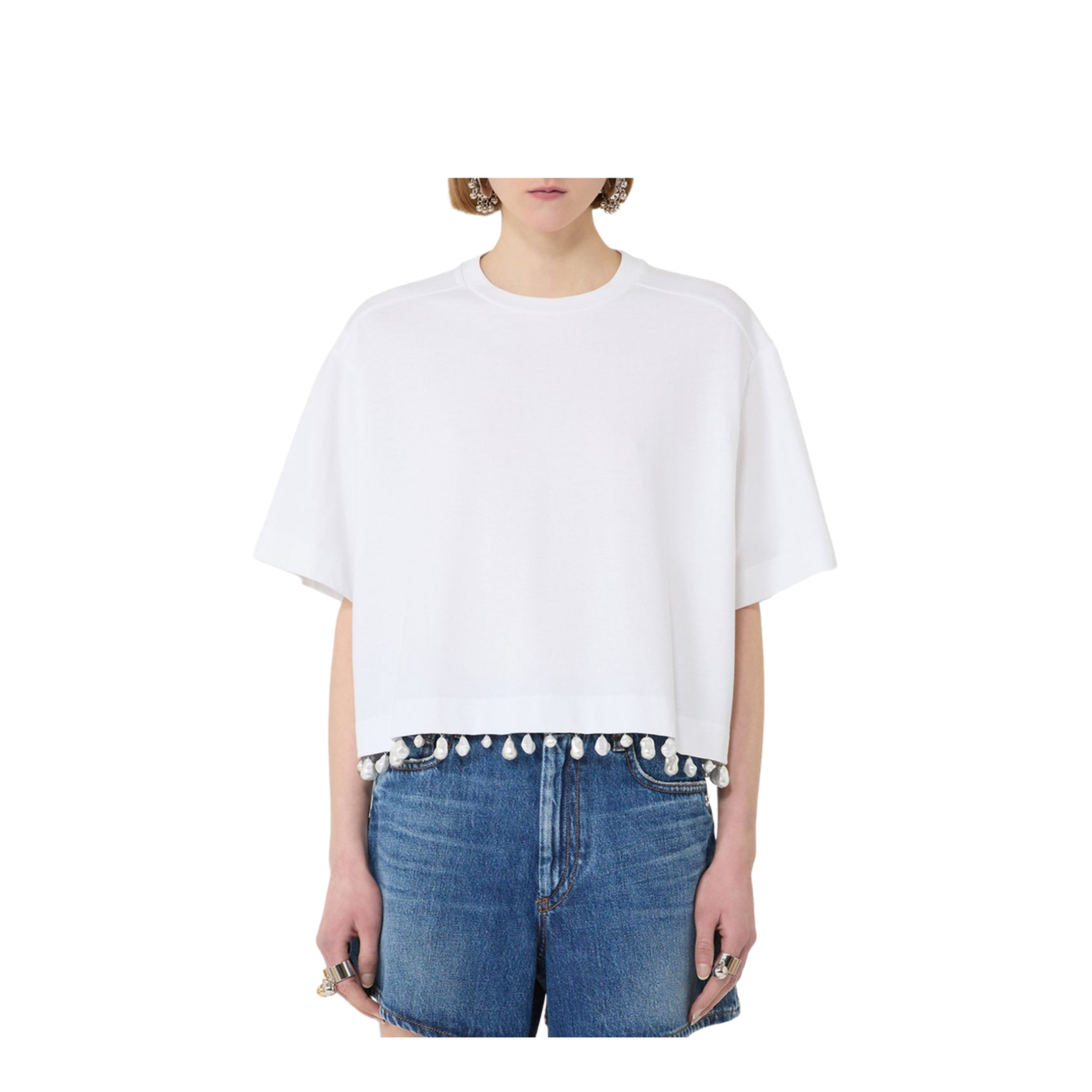 MAYFEYR - Sportmax - T-Shirts And Polos White - 12941032600001