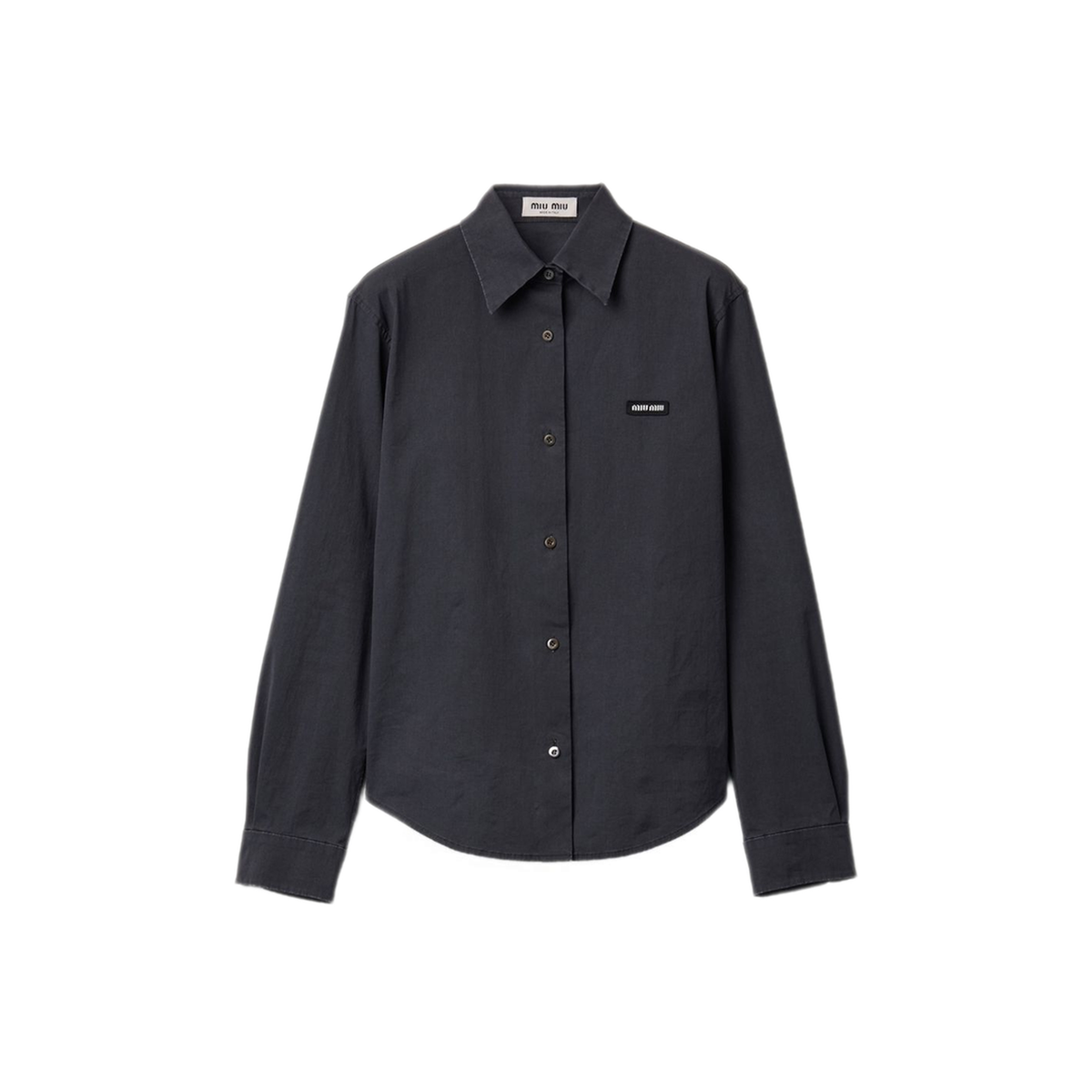 MAYFEYR - Miu Miu - Cotton Shirt Black - MK20616472F0002