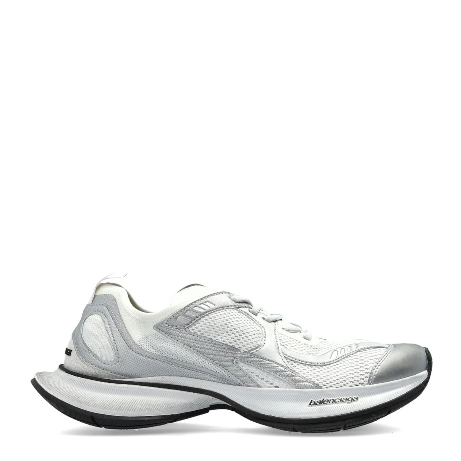Circuit Sneaker Worn-Out White Silver