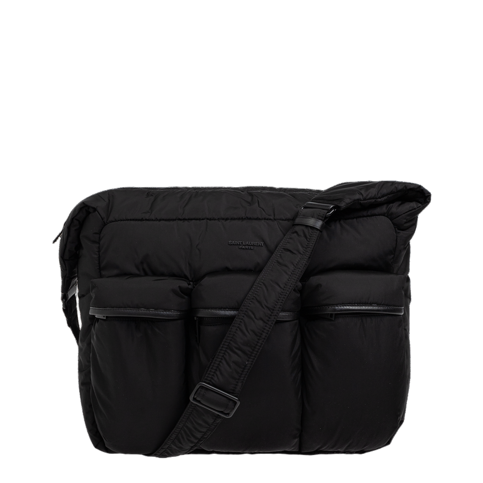 Nylon Hobo Bags - Black