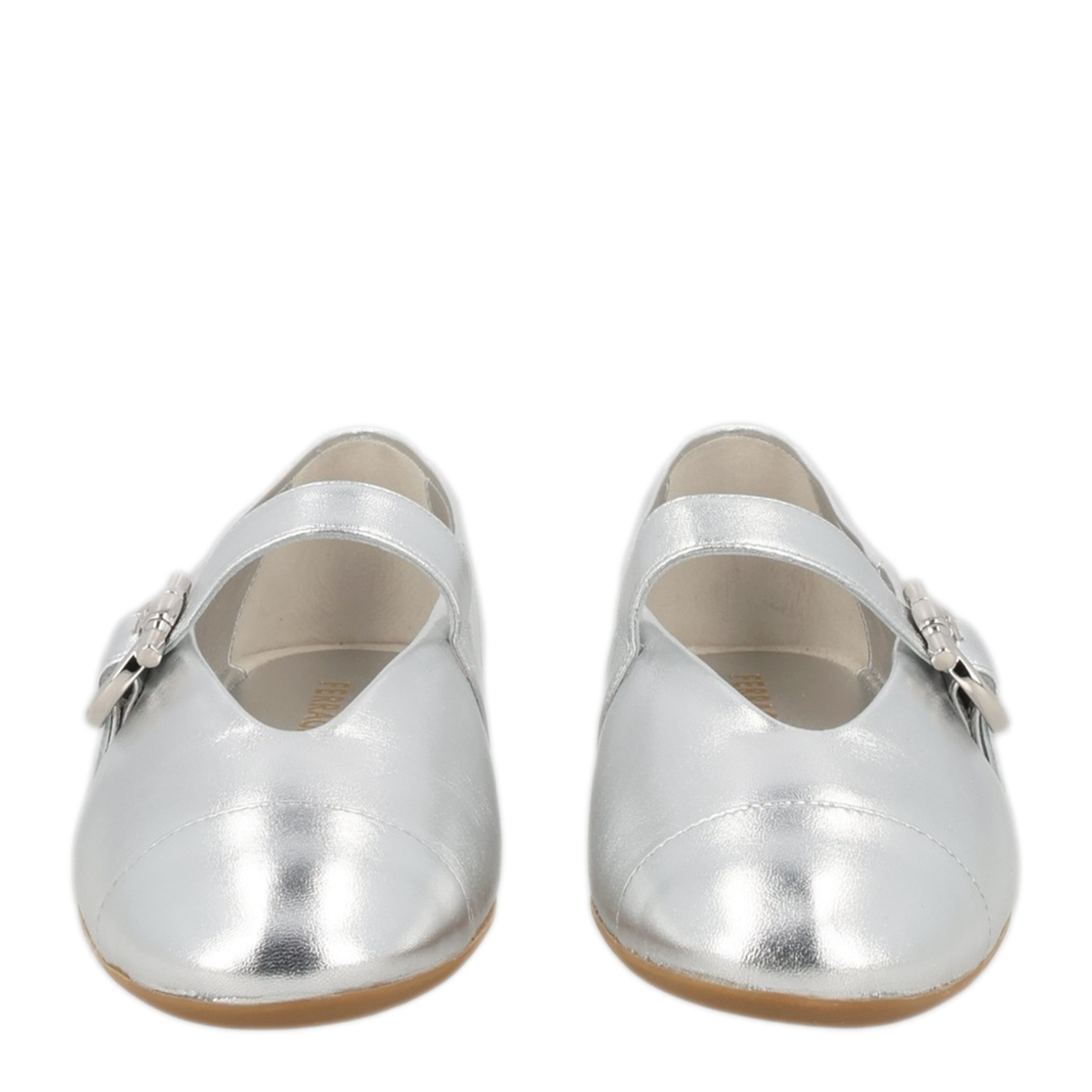 MAYFEYR - Ferragamo - Ballerina Nena With Gancini Buckle - 78266701J947008