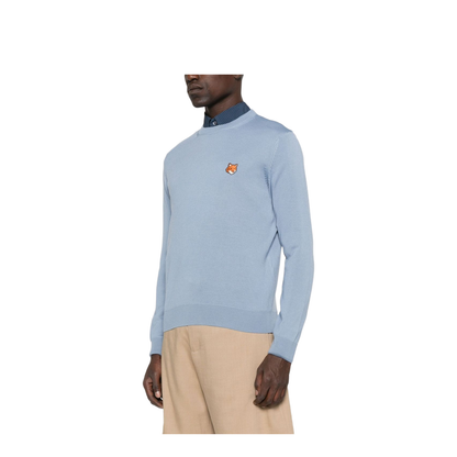 Fox Head Wool Crewneck Jumper