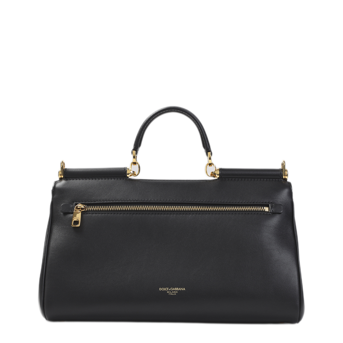 My Sicily Calfskin Handbag - Black