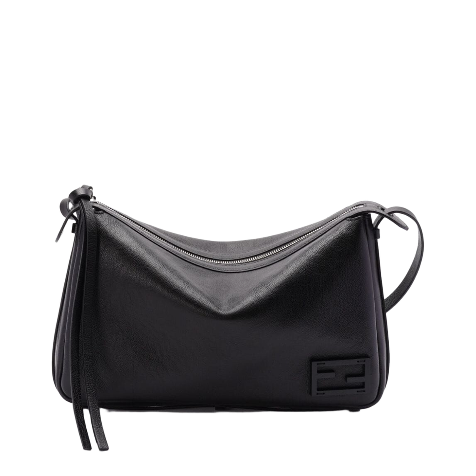 Roma Small Leather Crossbody Bags - Black