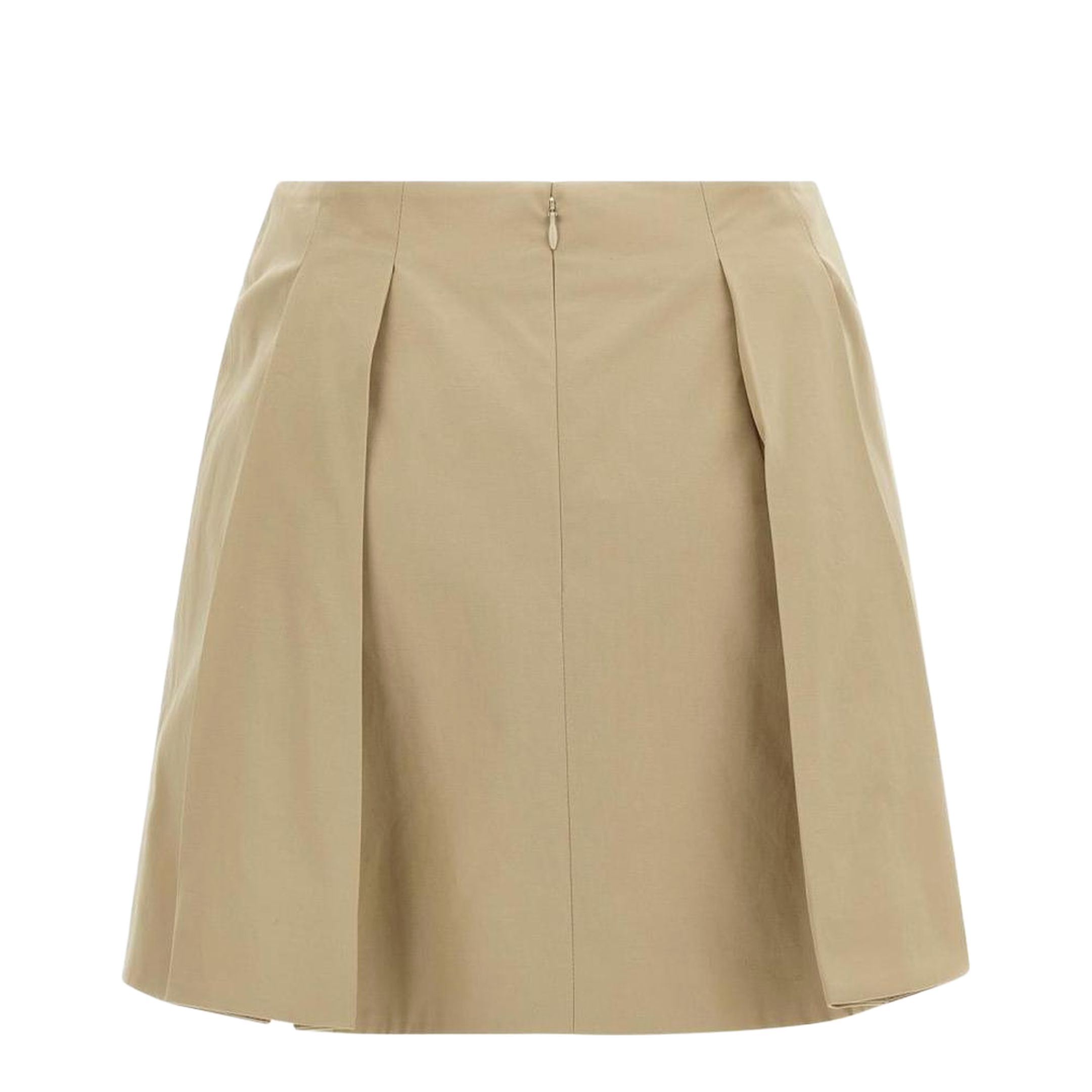Chain Embellished Skirt Sand Beige