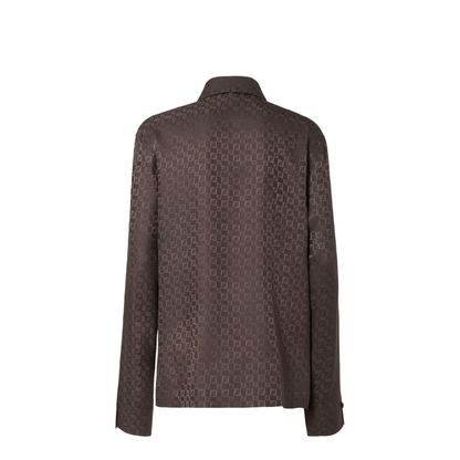 Shirt Silk Brown