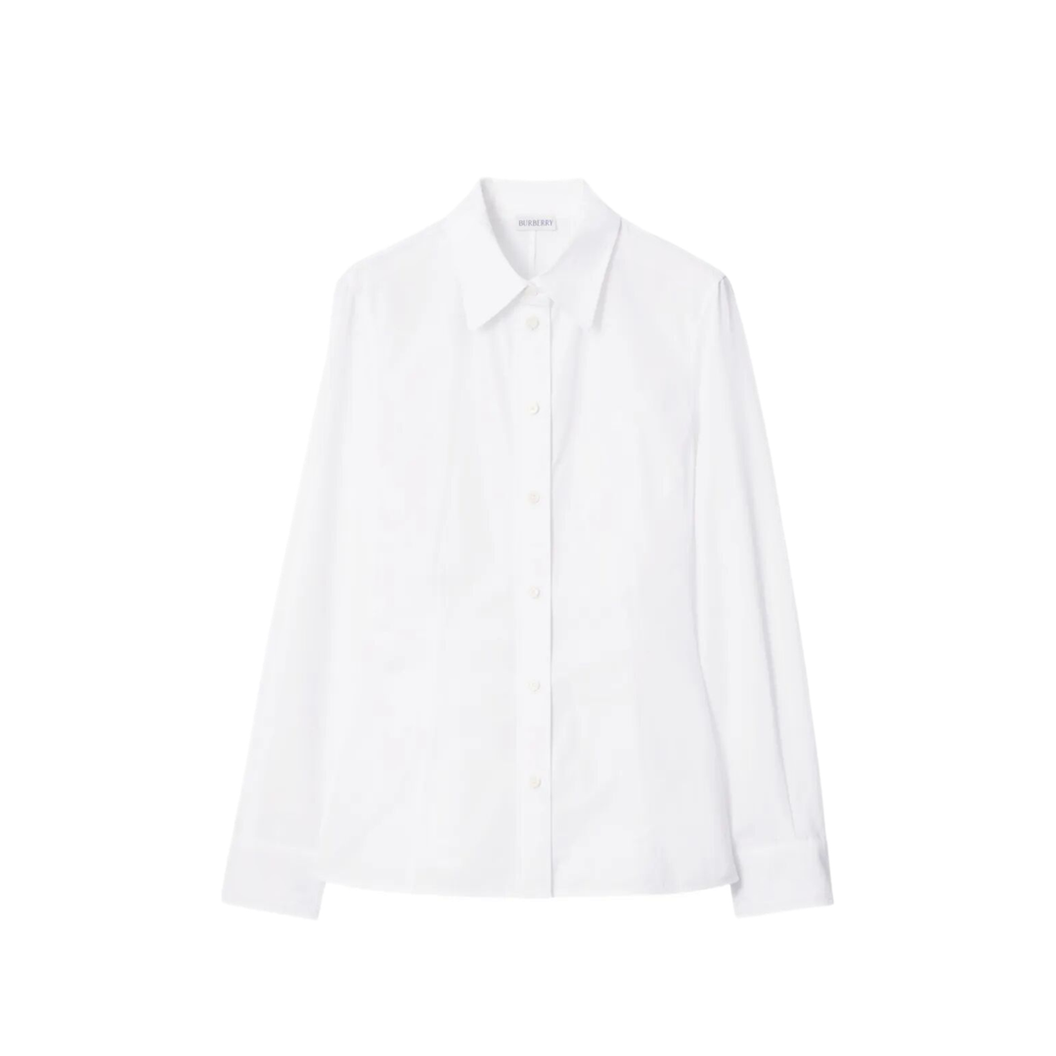 MAYFEYR -  - Eliza Cotton Shirt With Drop Waist - 8117134OPTIC