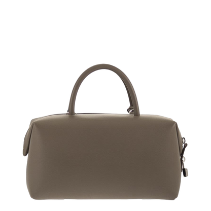 Holdall Medium Satchel Natural Leather