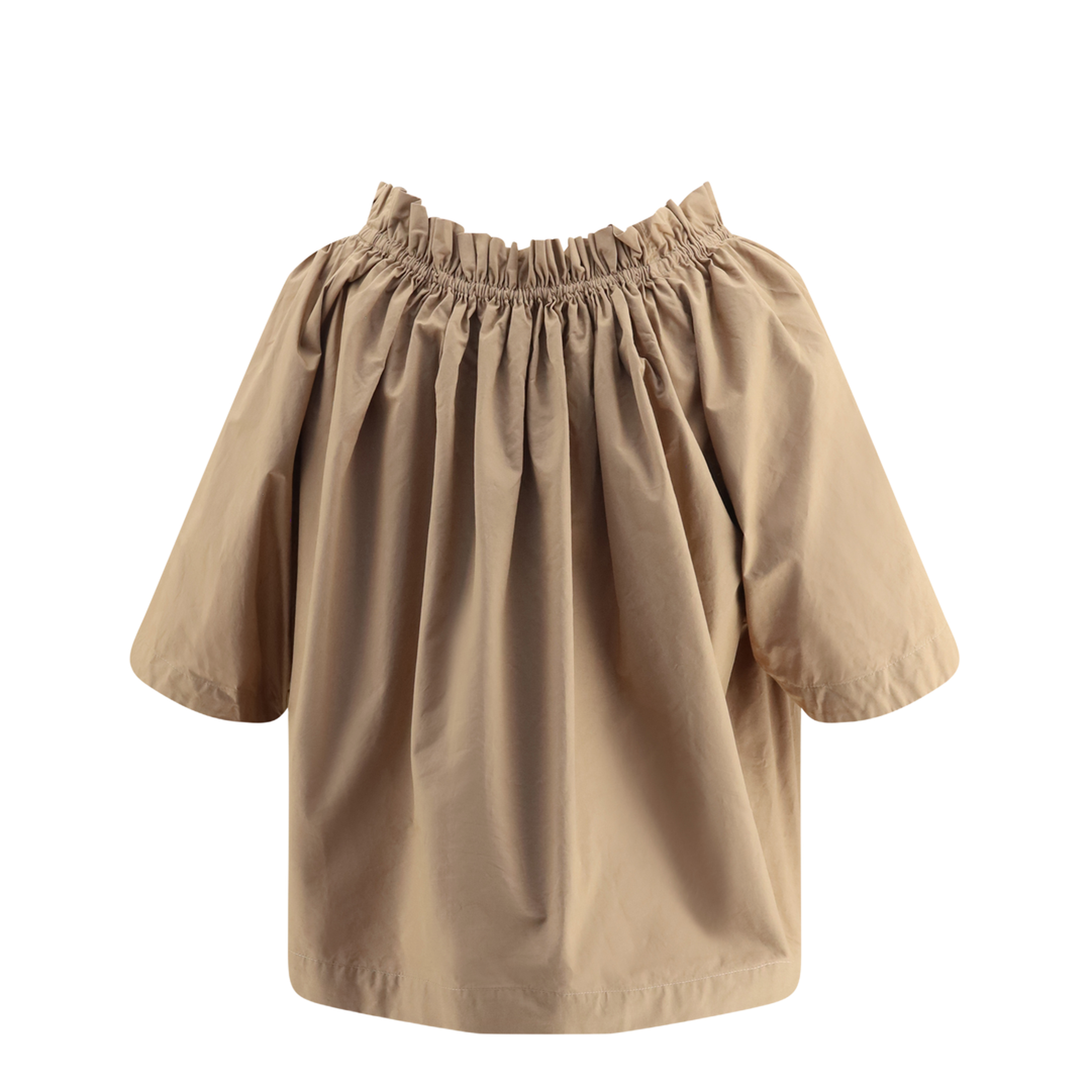 MAYFEYR - Saint Laurent - Cotton Ruffle Top - 869999YZ9AN