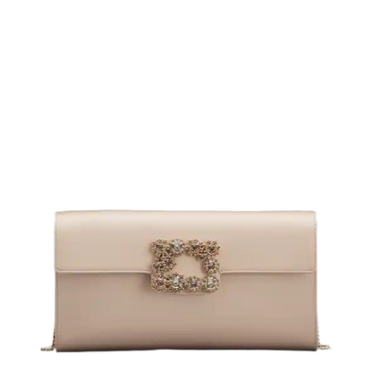 Efflorescence Clutch in Satin
