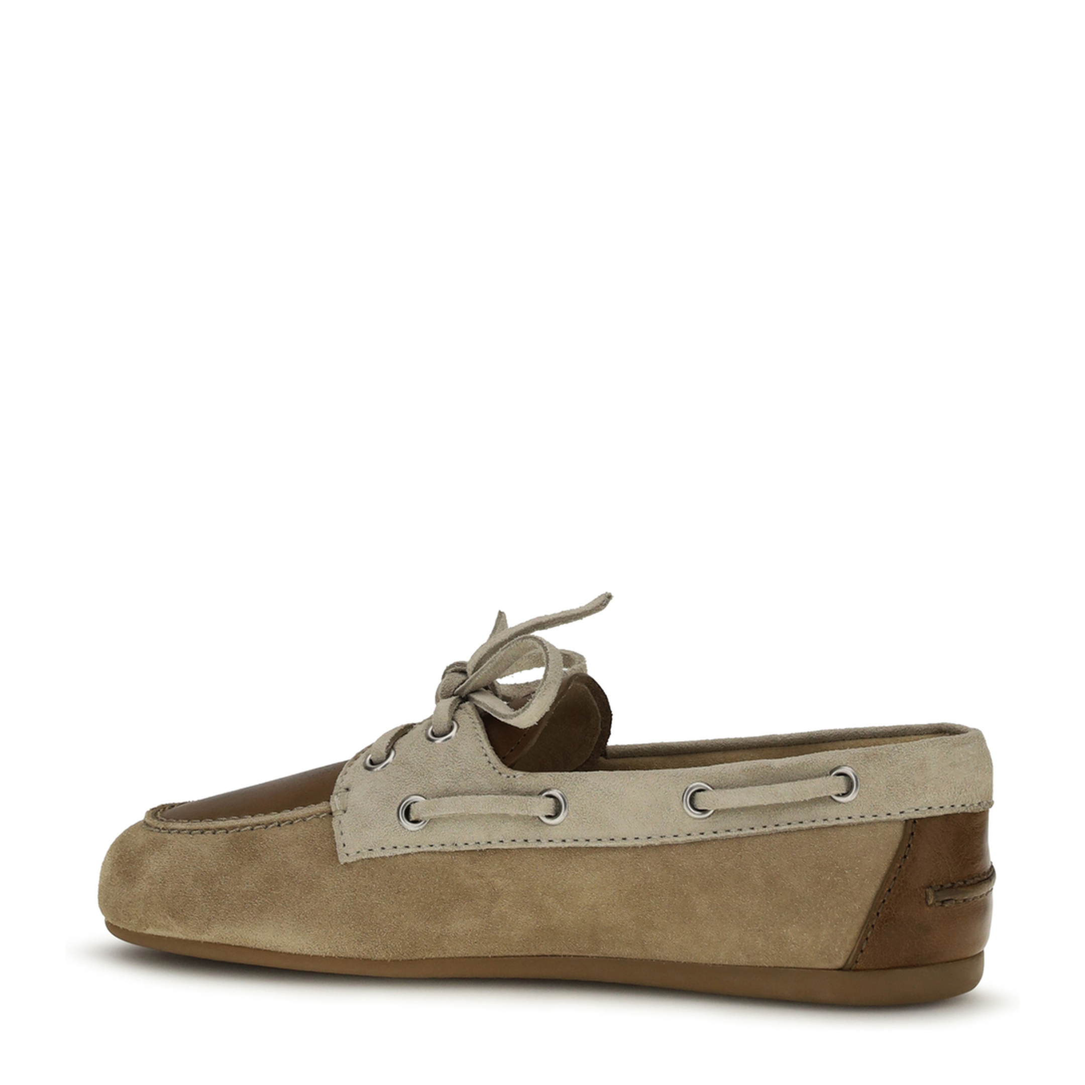 MAYFEYR - Miu Miu - Leather And Suede Loafers - 5D123EF0053K0F