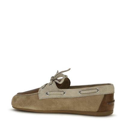 MAYFEYR - Miu Miu - Leather And Suede Loafers - 5D123EF0053K0F