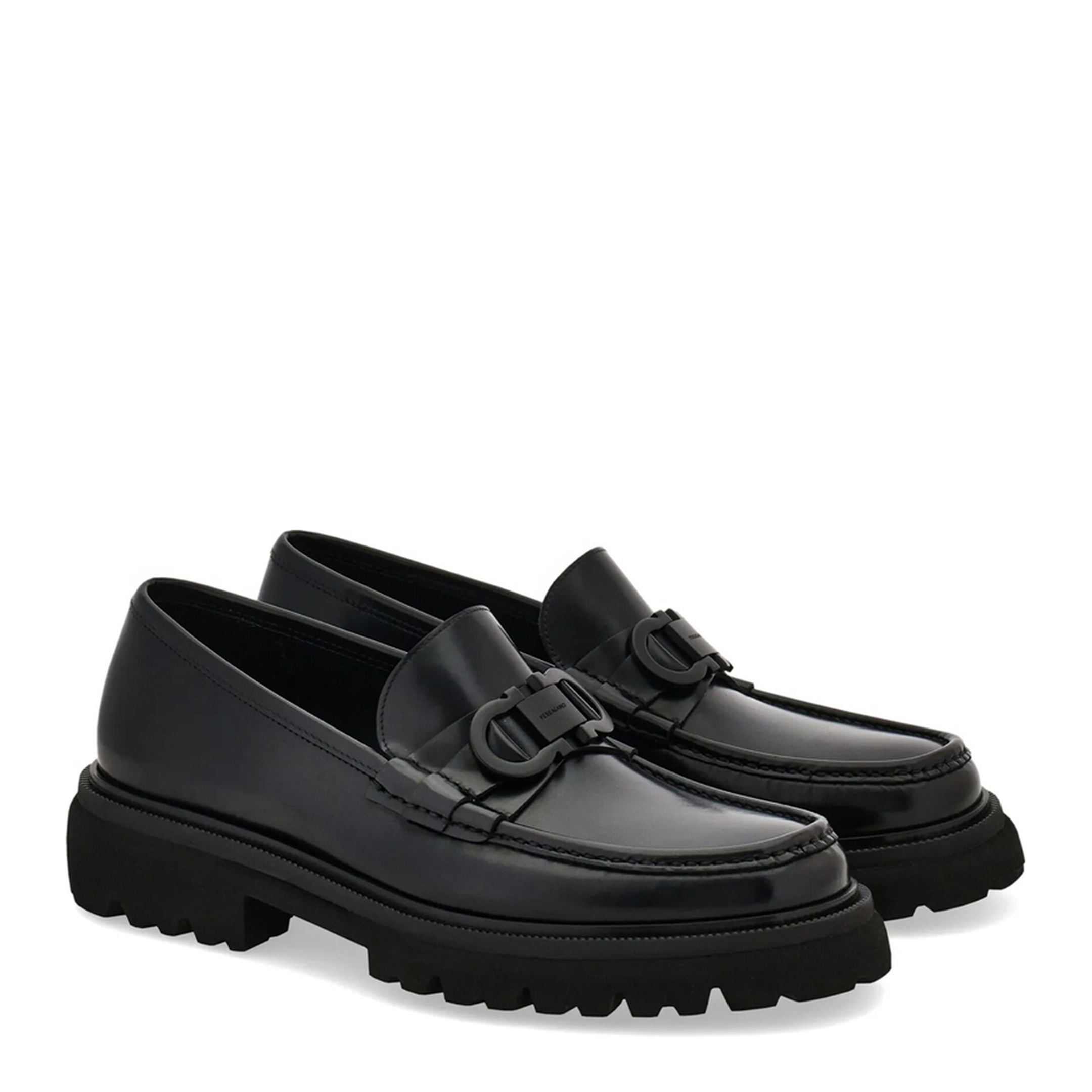 MAYFEYR - Ferragamo - Gancini Ornament Loafers - 0282490794899