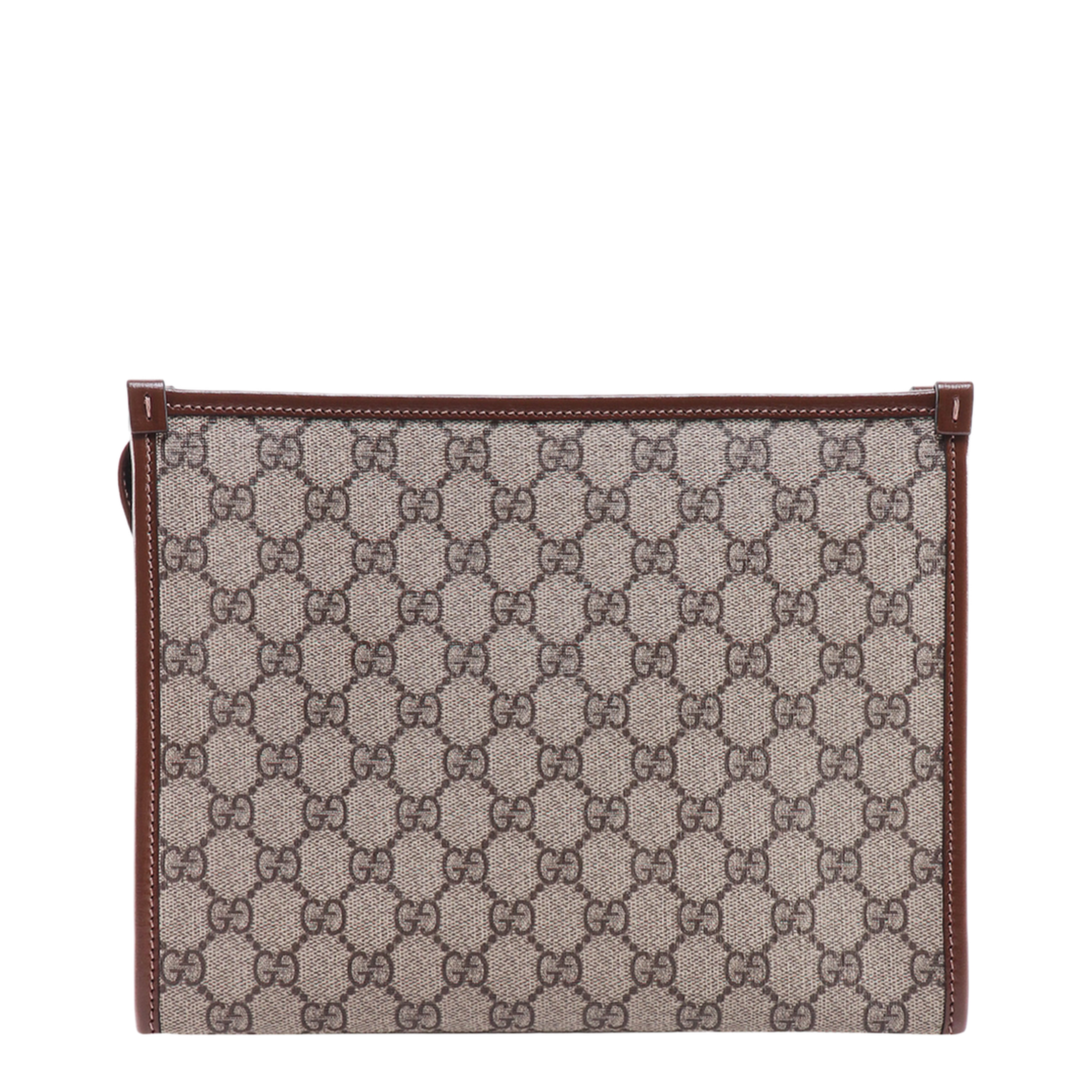 MAYFEYR - Gucci - Beauty Case In Tessuto Gg Supreme And Leather - 67295692TCG8563