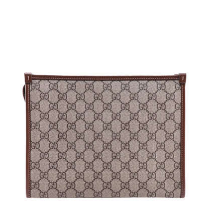 MAYFEYR - Gucci - Beauty Case In Tessuto Gg Supreme And Leather - 67295692TCG8563