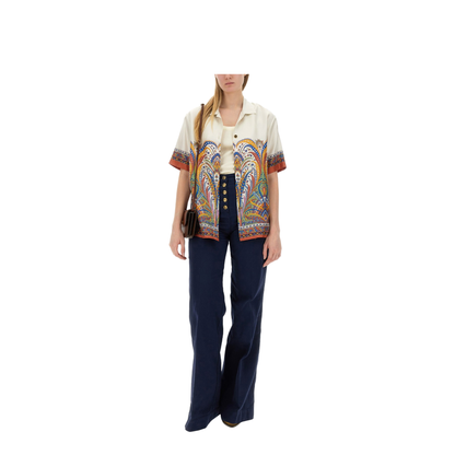Printed Silk Shirt