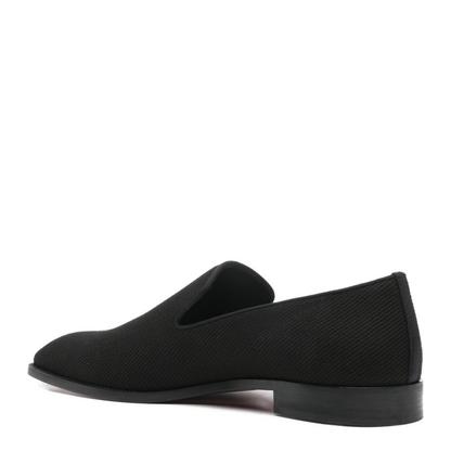 Danny Leather Loafers in Black