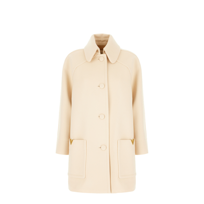 Cream Wool Coat