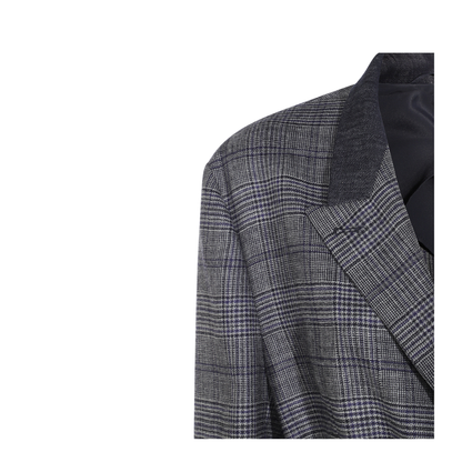 Prince of Wales Patterned Blazer