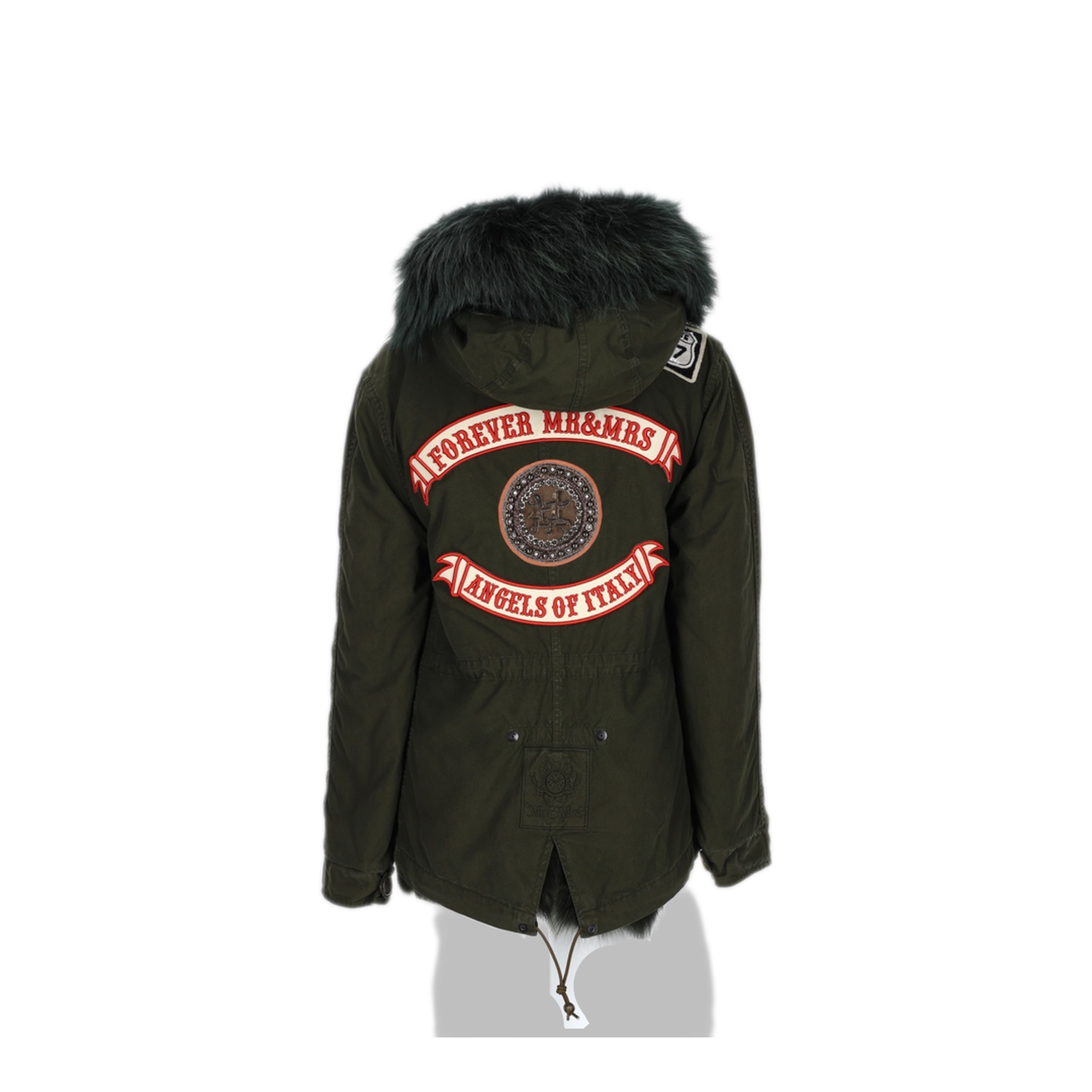 MAYFEYR - MR & MRS ITALY - Parka With Logo Patch And Hood - MP390SEC39XRAFO3035