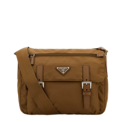 MAYFEYR - Prada - Camel Re Nylon Crossbody Bag - 1BD953VB1MRV44F0134