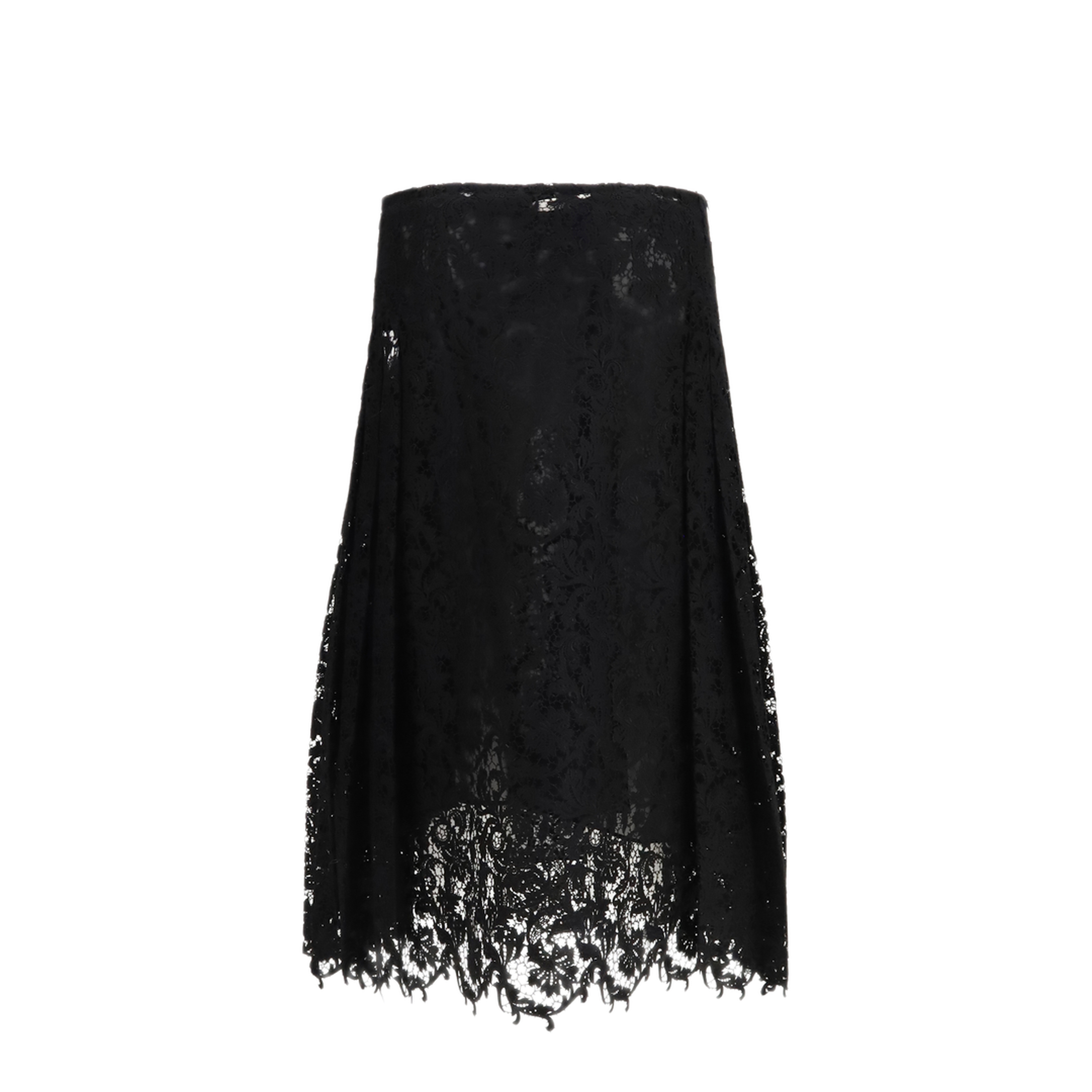 MAYFEYR - Fendi - Flared Midi Skirt In Macram Lace - FQ7762B1U2