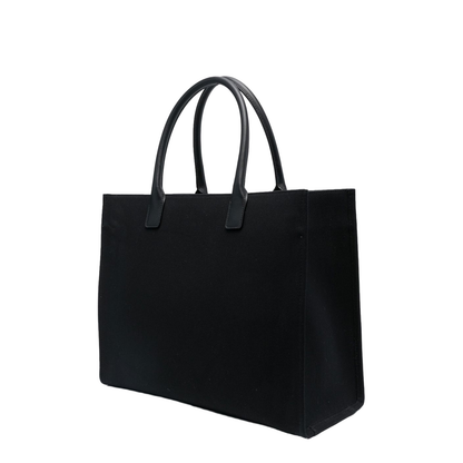 Black Canvas Handbag