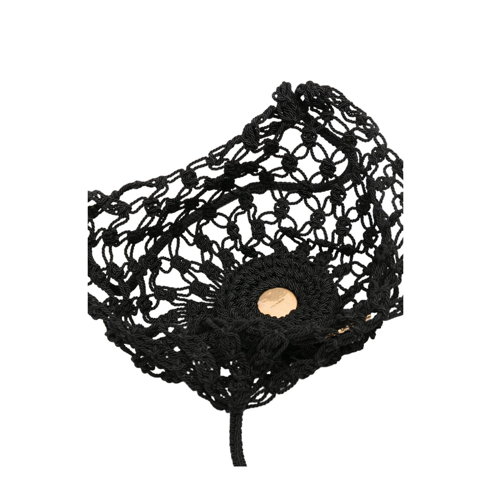 Cassandre Large Crochet Tote Bags - Black