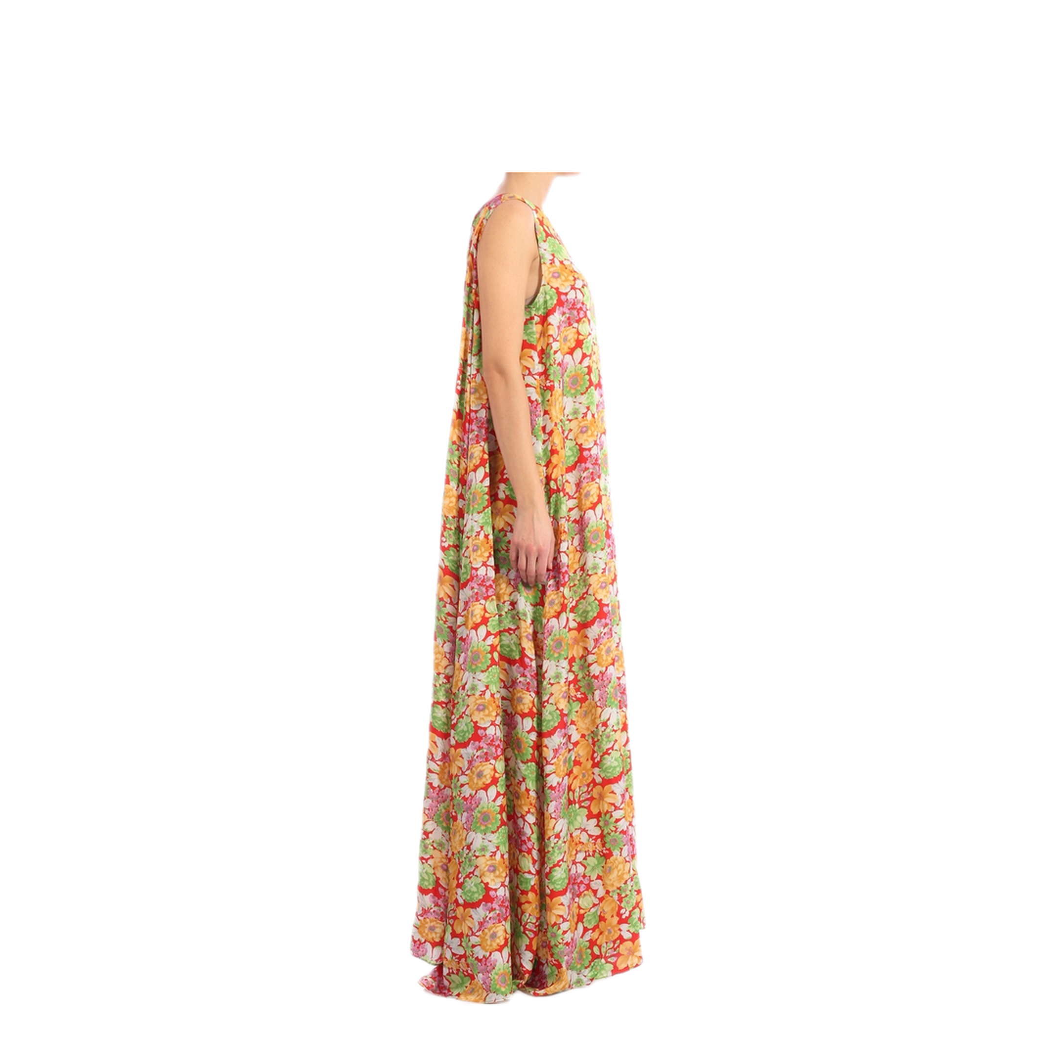 MAYFEYR - Plan C - Floral Print Maxi Dress - ABCAB06LN0TV009FIR02