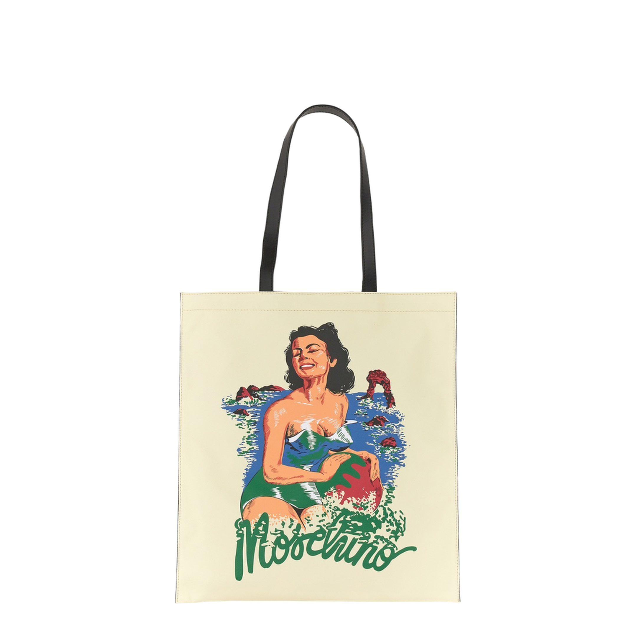 Hawaiian Print Tote Bag