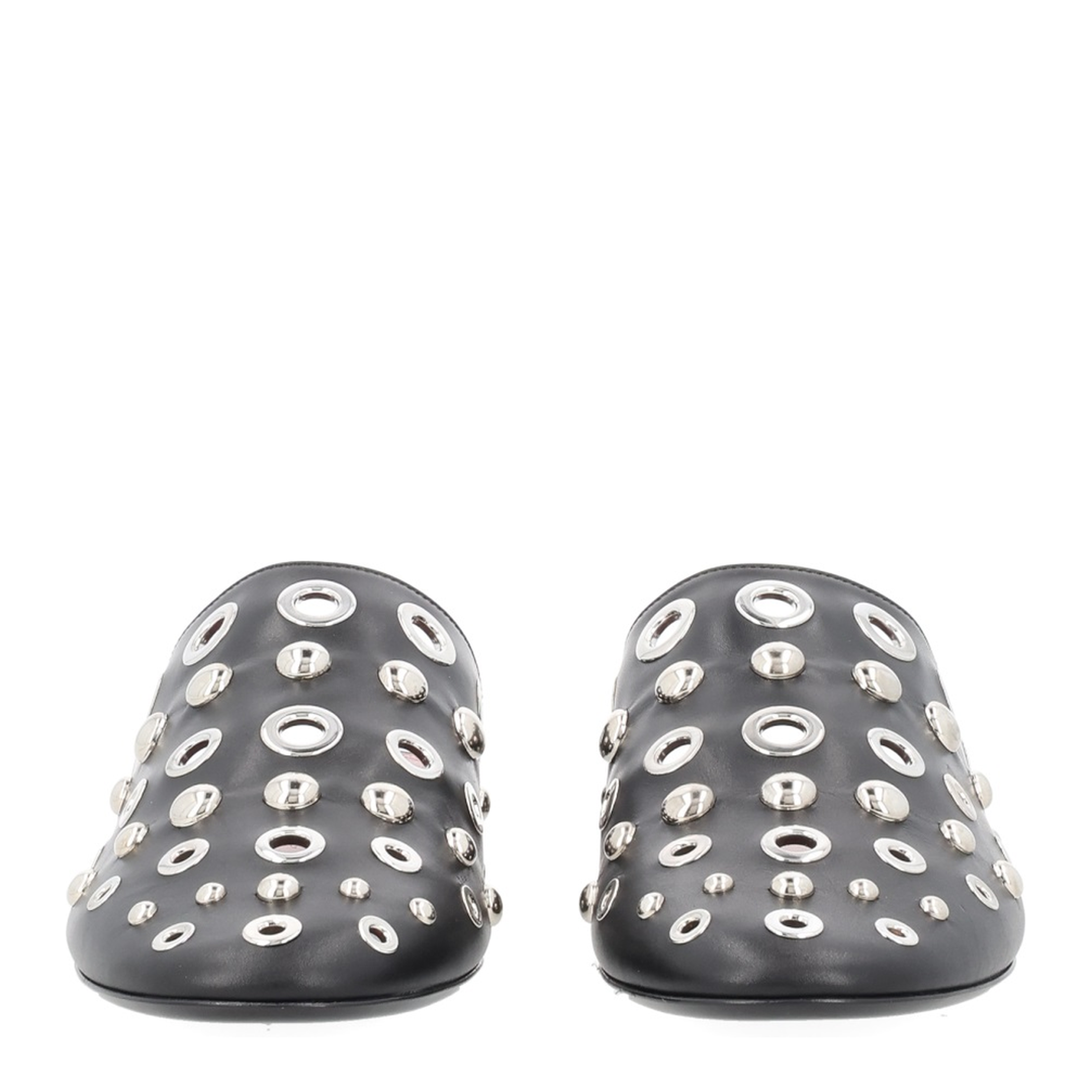 MAYFEYR - PREMIATA - Leather Slipper With Studs - M7329GOTEBNERO