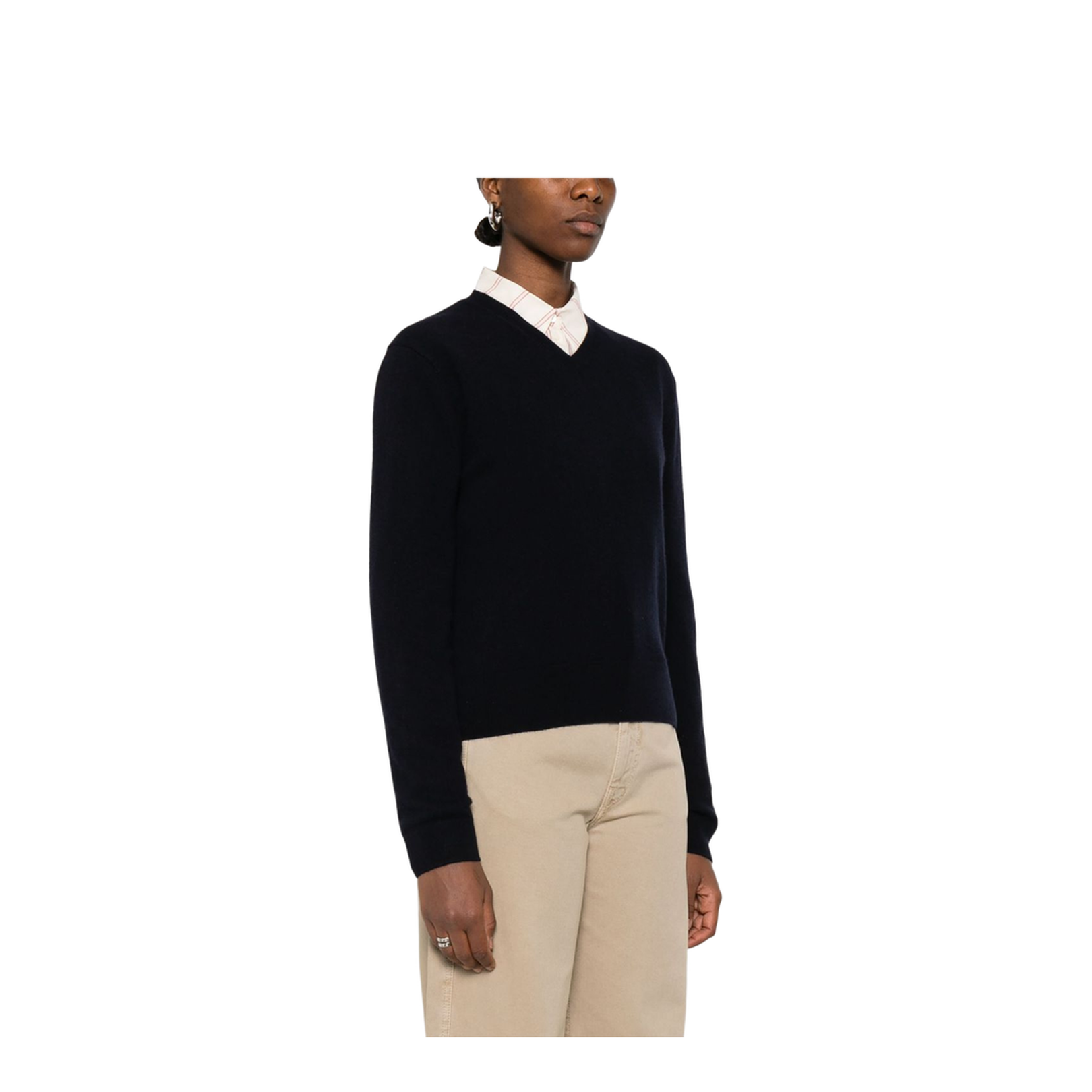 Cashmere V-Necked Sweater