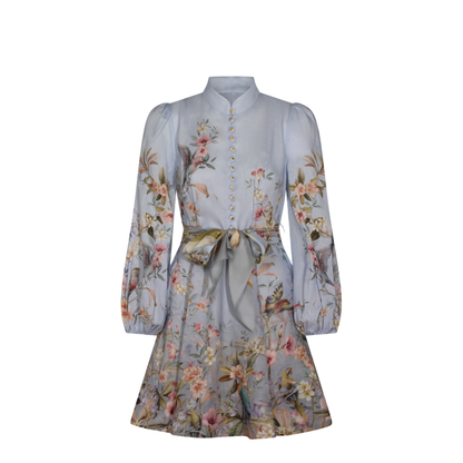Rebellion Button Mini Dress