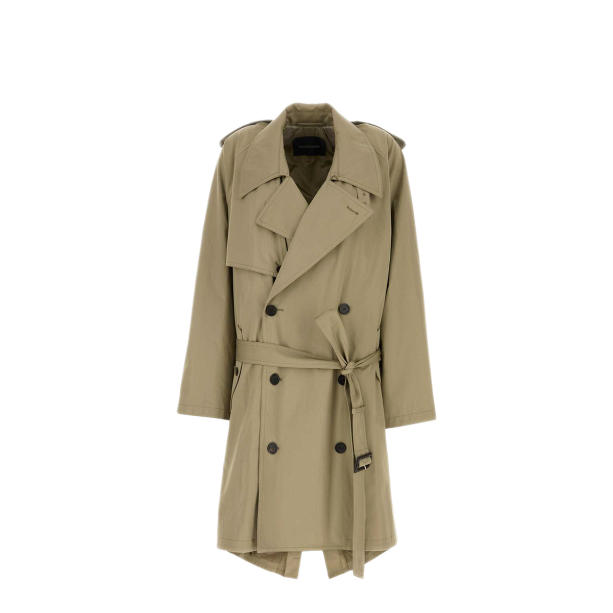 MAYFEYR - Balenciaga - Double Breasted Trench Coat With Belt - 839117TSP139772