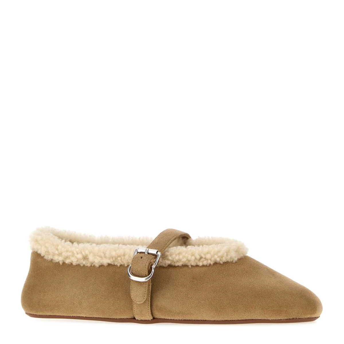 MAYFEYR - Alaia - Beige Suede Ballerinas - AA3A029I048143
