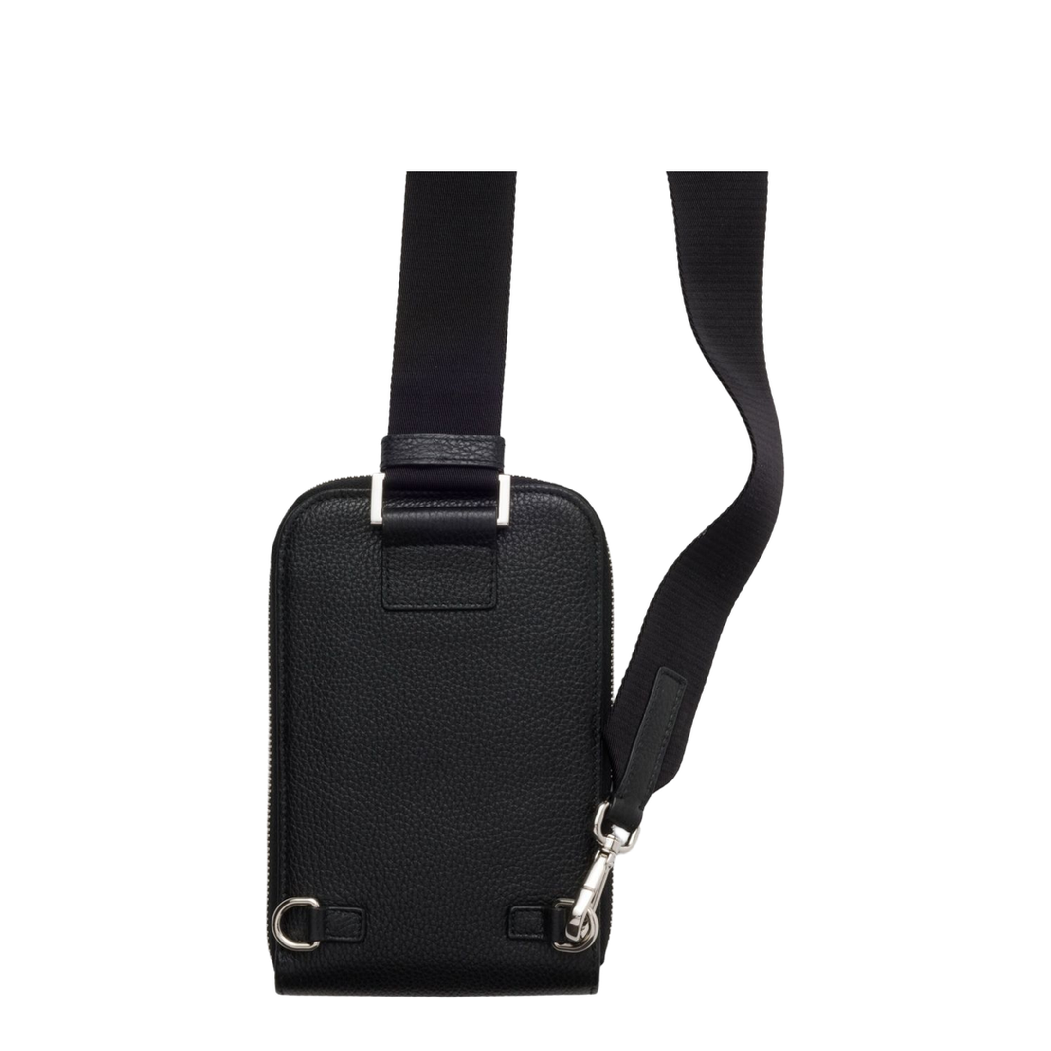 Black Leather Phone Case